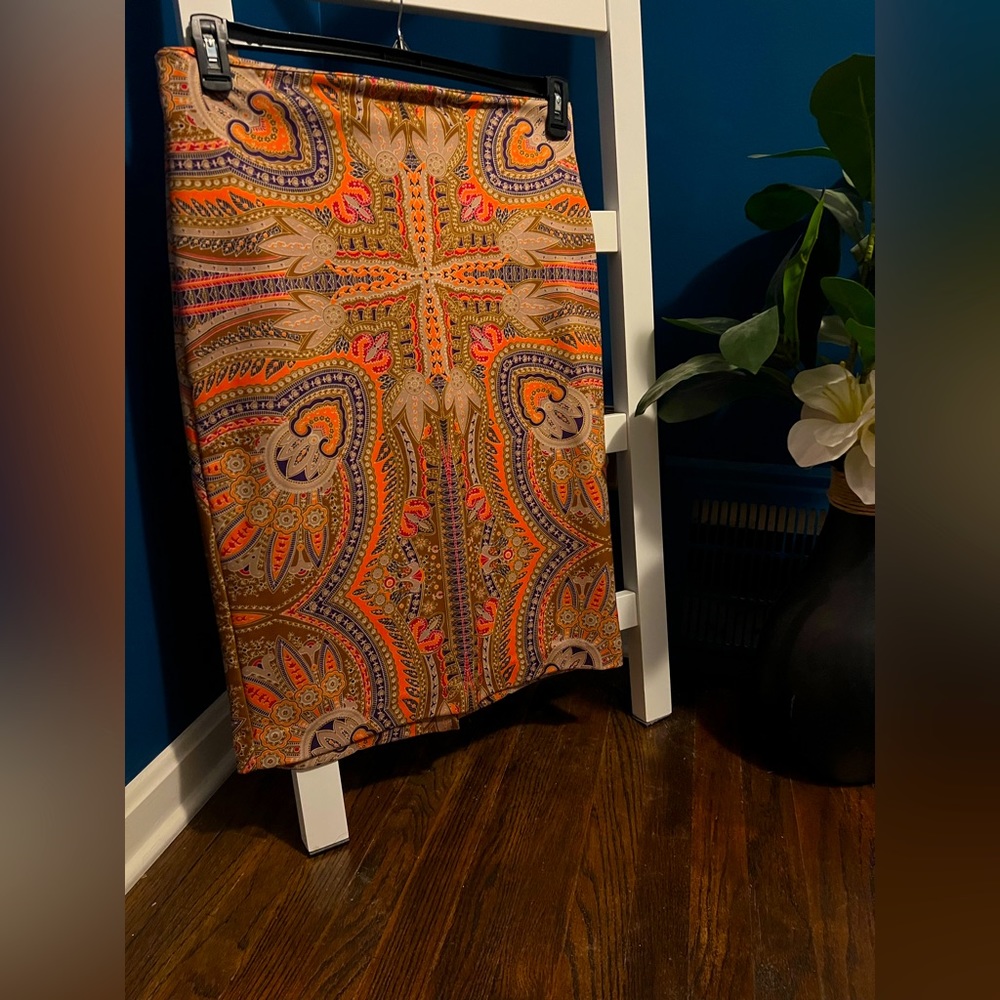 NY&CO Paisley Pencil Skirt